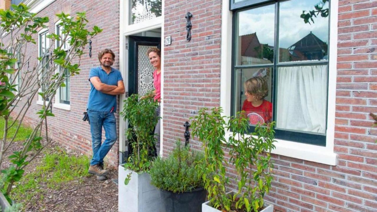 Traditional Family Apartment With Garden At Countryside Amsterdam Landsmeer Exterior foto